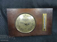 BZC STAR RETRO SOC GDR DDR WALL BAROMETER + THERMOMETER