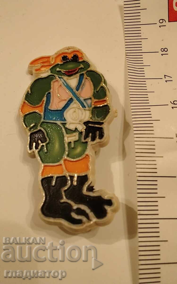 Old Ninja Turtles animation movie badge Old Ninja Turtles animation movie badge