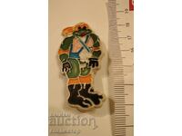 Vechi insignă cu Țestoasele Ninja animație film