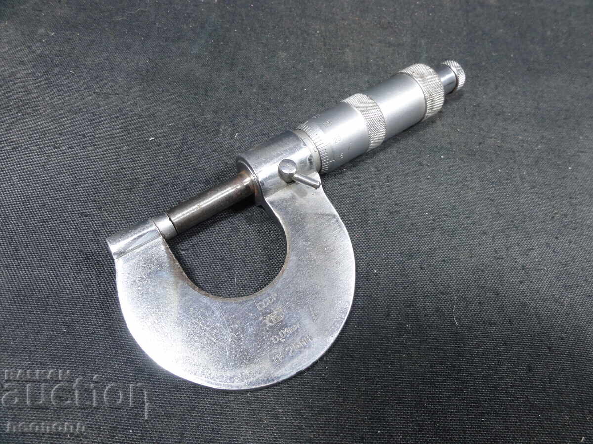 Аукцион БЗЦ СТАР РЕТРО СОЦ СССР  ИЗМЕРВАТЕЛЕН УРЕД МИКРОМЕТЪР