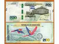 ΧΟΝΔΟΥΡΑΣ HONDURAS 200 Λέμπιρα έκδοση 2021 ΠΤΗΝΟ ΝΕΟ UNC