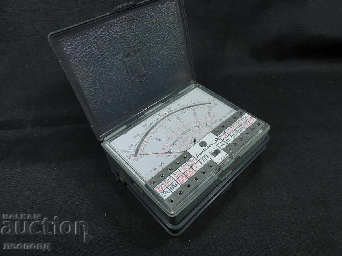 BZTs STAR RETRO MEASURING INSTRUMENT SUPERTESTER ICE MILANO - 6