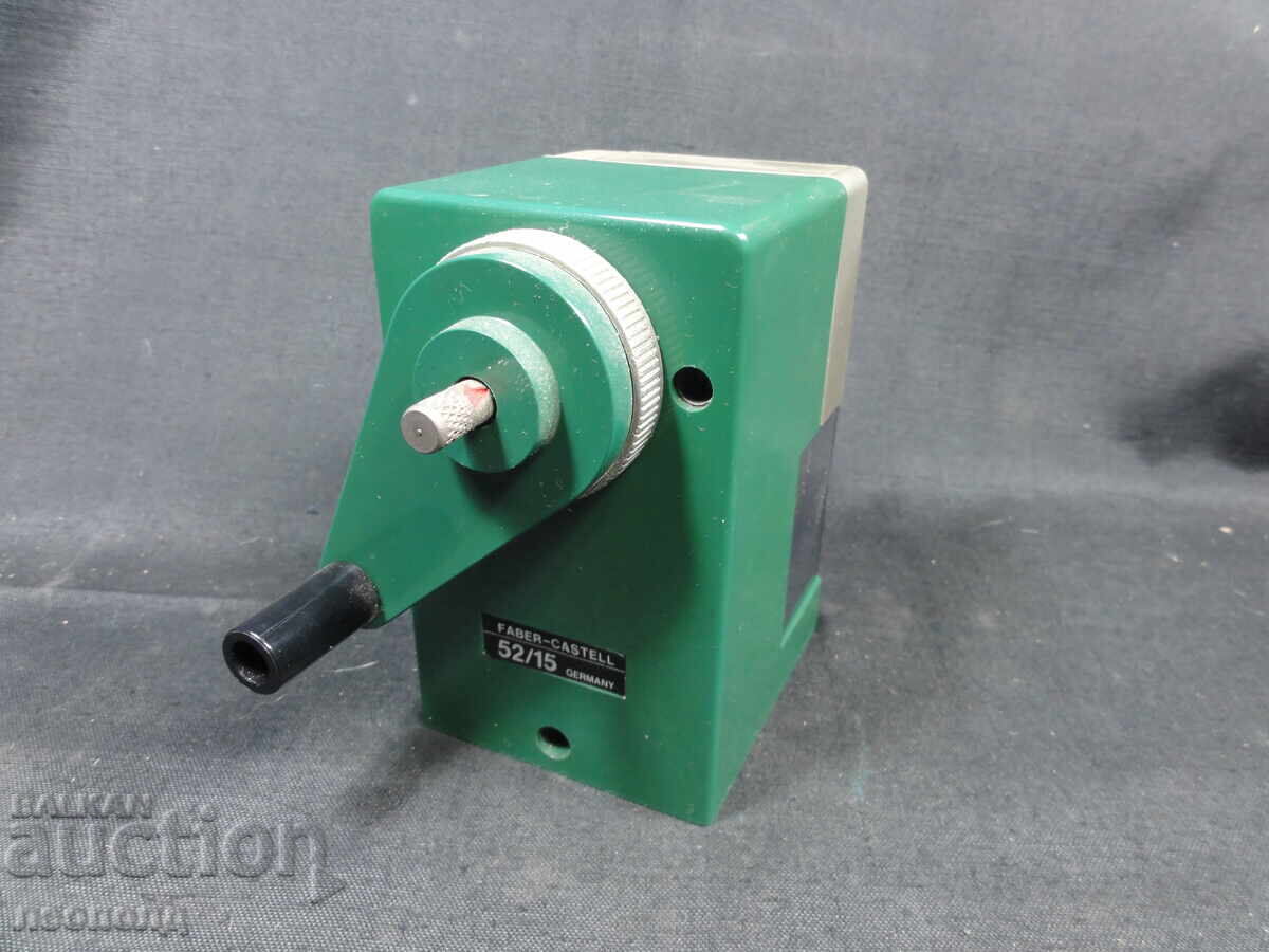 Old Vintage Mechanical Pencil Sharpener FABER CASTELL with price € 0.01 | 0.02 BGN
