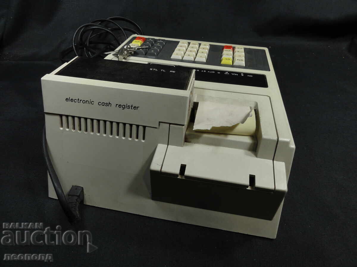 Аукцион БЗЦ СТАР РЕТРО ЕЛЕКТРОНЕН КАСОВ АПАРАТ ЕЛКА 803 Аукцион БЗЦ СТАР РЕТРО ЕЛЕКТРОНЕН КАСОВ АПАРАТ ЕЛКА 803