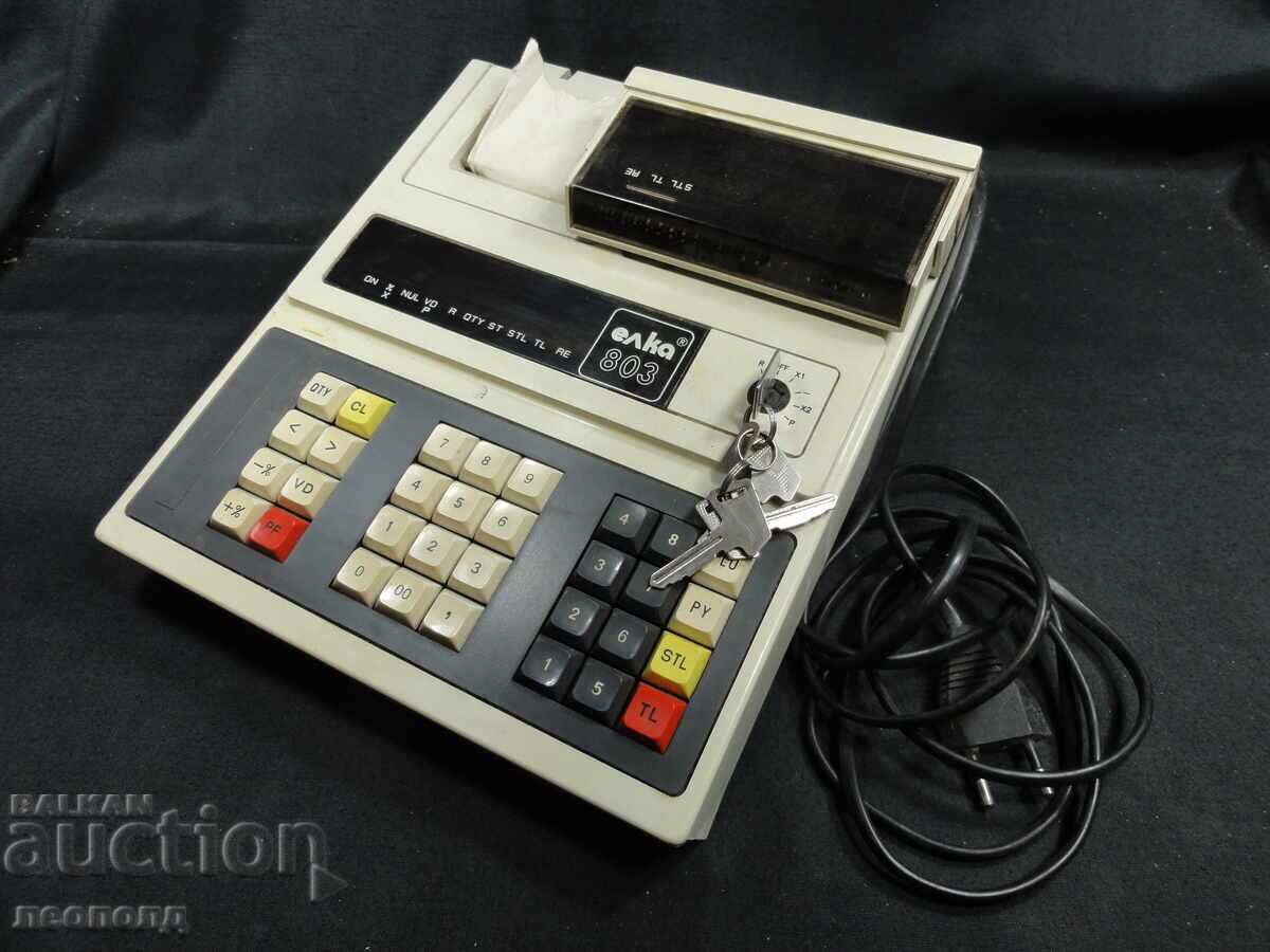 БЗЦ СТАР РЕТРО ЕЛЕКТРОНЕН КАСОВ АПАРАТ ЕЛКА 803 БЗЦ СТАР РЕТРО ЕЛЕКТРОНЕН КАСОВ АПАРАТ ЕЛКА 803