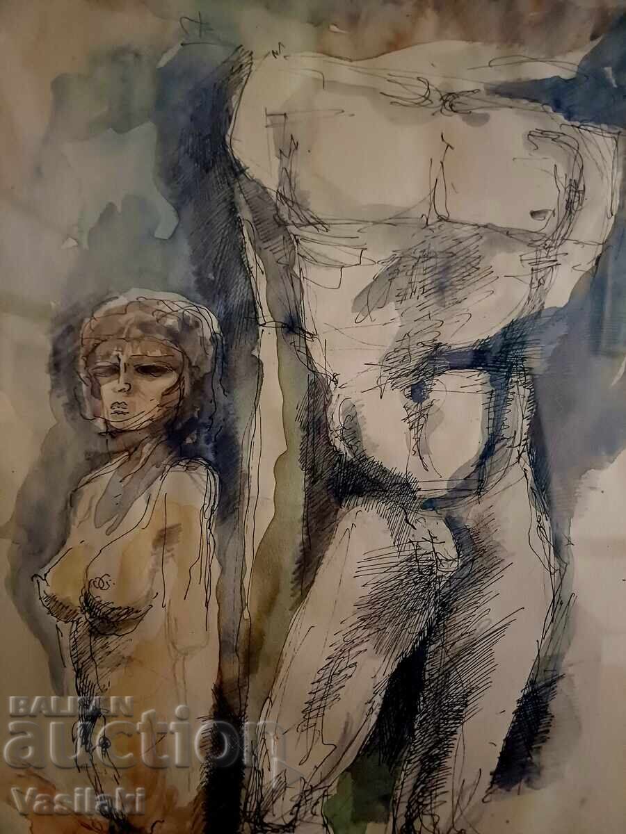 Картина на Милан Георгиев от 1983 г. - 7