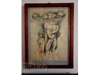 Картина на Милан Георгиев от 1983 г.