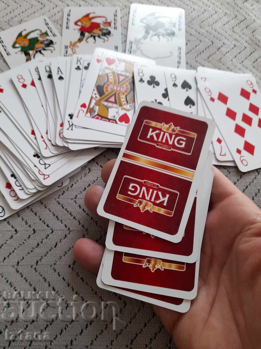 Licitație Cărți de joc King