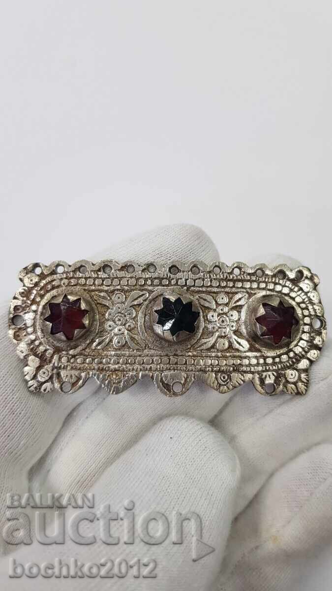 Revival element from jewelry silver - 19th century - 18.7 grams - 7