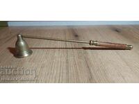 Гасител за свещи ретро бронз за ценители