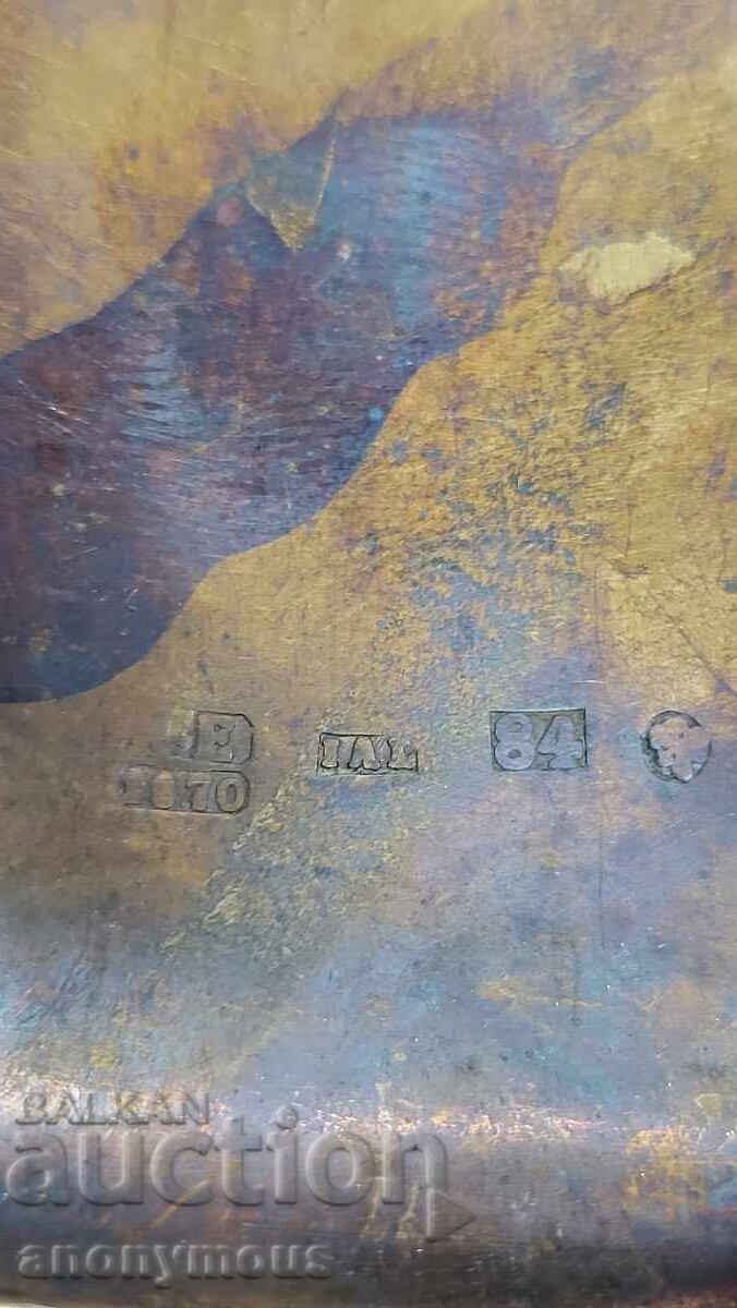 Licitație Tabacheră masivă rusească din Rusia Țaristă 1870, 137g