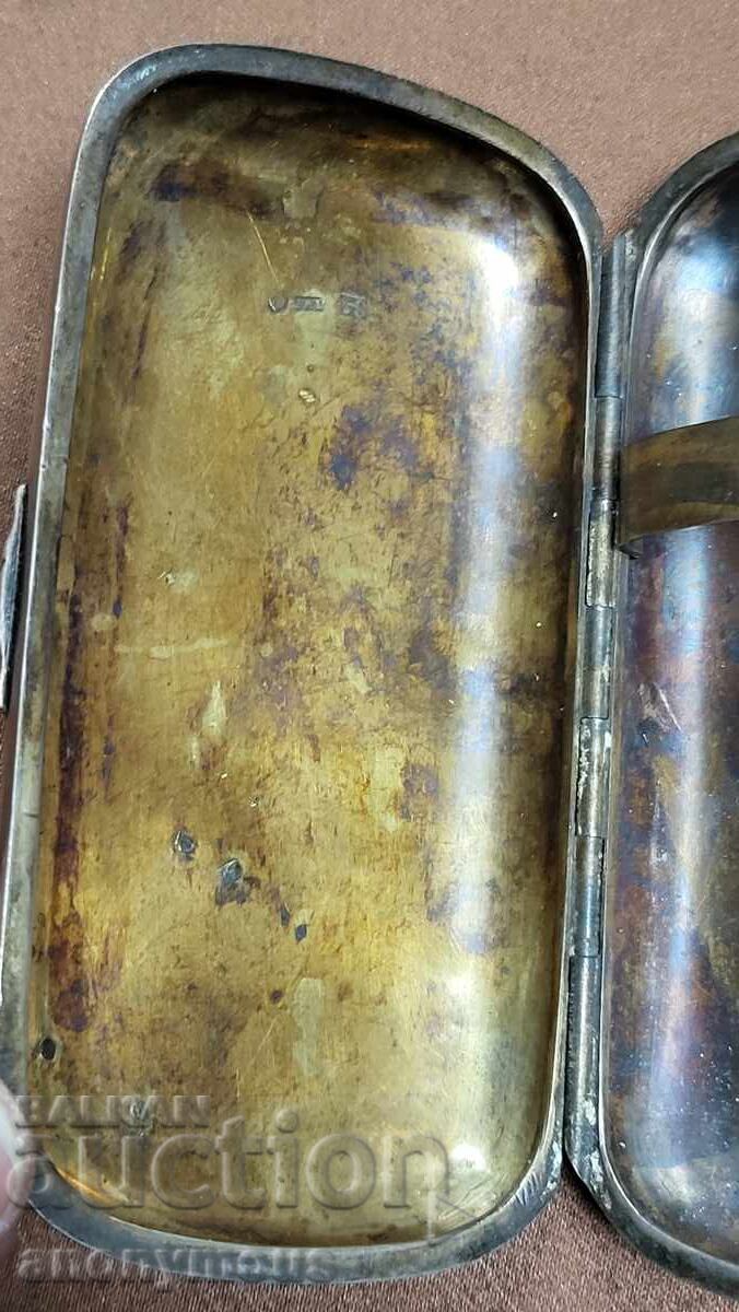 Tabacheră masivă rusească din Rusia Țaristă 1870, 137g - 5