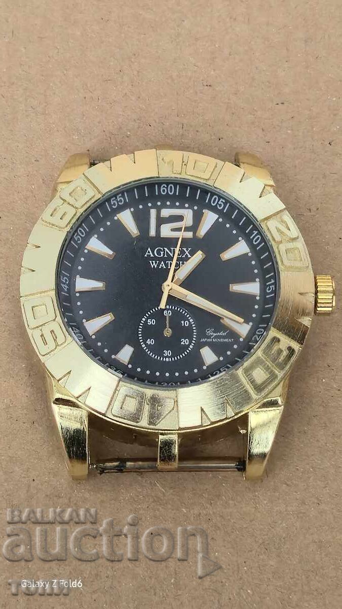 AGNEX QUARTZ RARE WORKS WITHOUT WARRANTY BZC!!!!