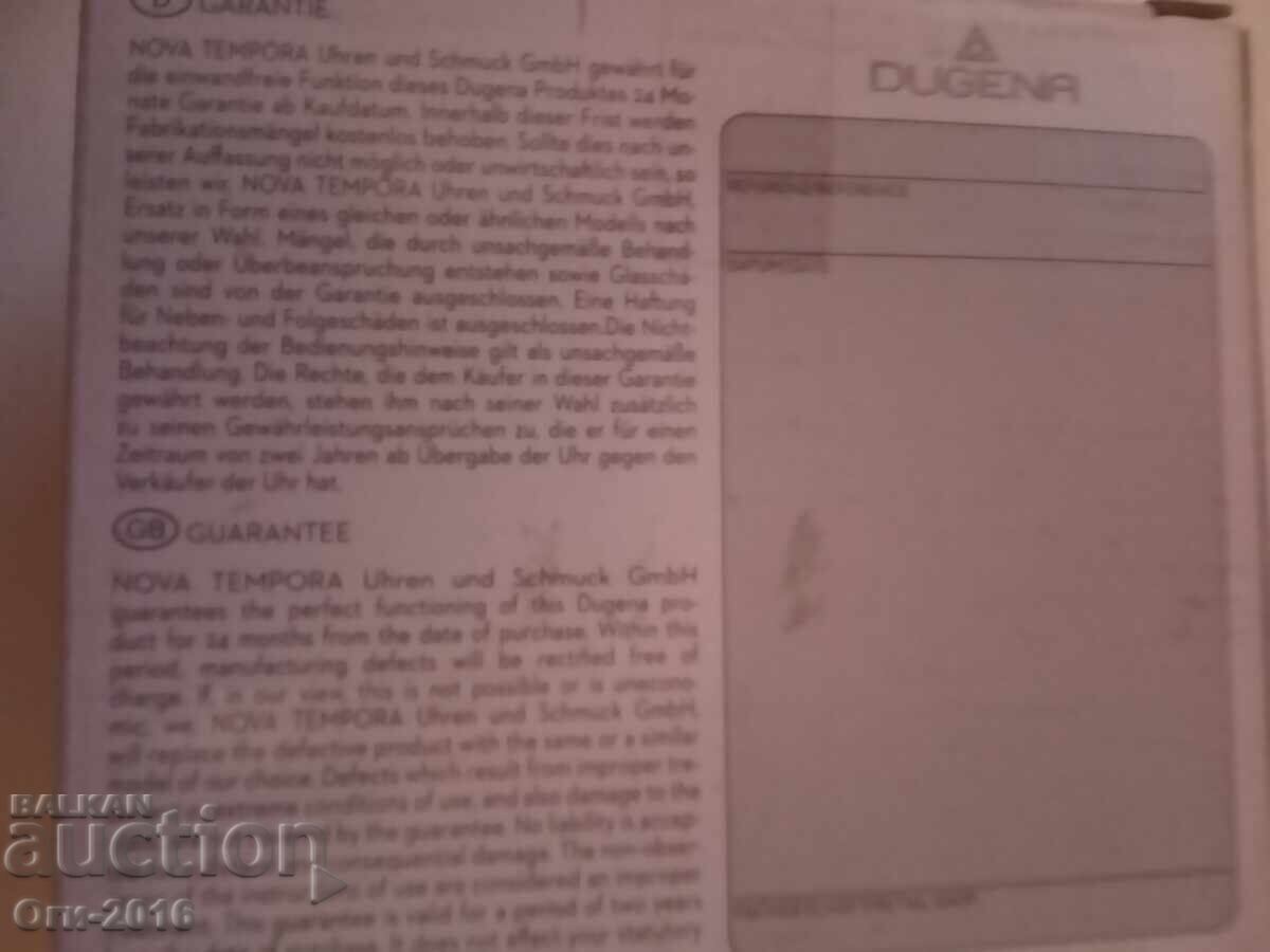 Ceas deșteptător DUGENA - 5 Ceas deșteptător DUGENA - 5