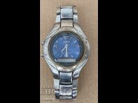 CASIO QUARTZ CHRONOGRAPH JAPAN  РЯДЪК РАБОТИ БЕЗ ГАРАНЦИЯ