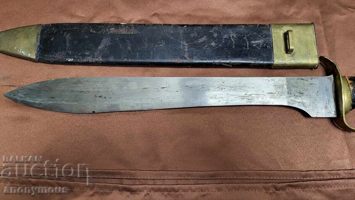 Saber, cleaver, Swedish naval, navy m 1848 - 6 Saber, cleaver, Swedish naval, navy m 1848 - 6