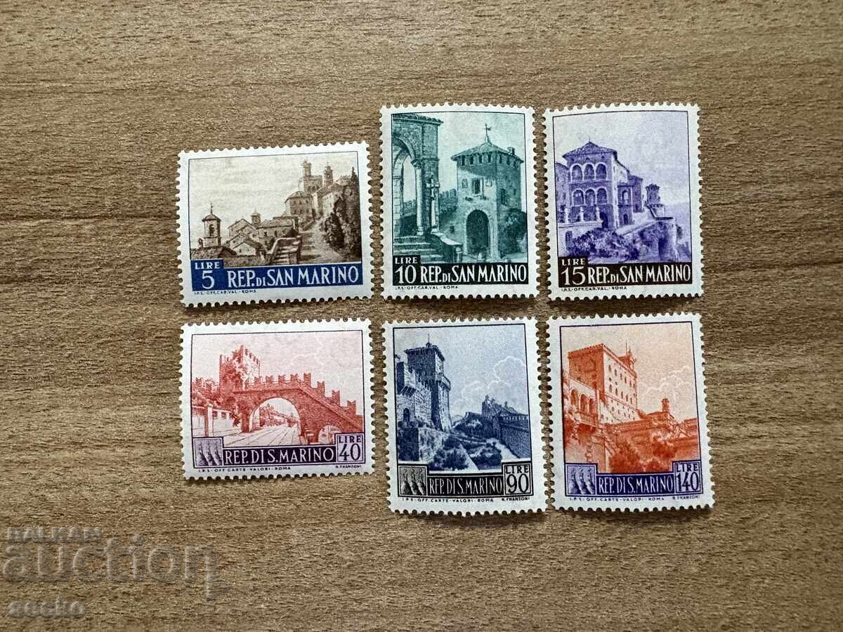San Marino - Vedere urbană (1966) MNH