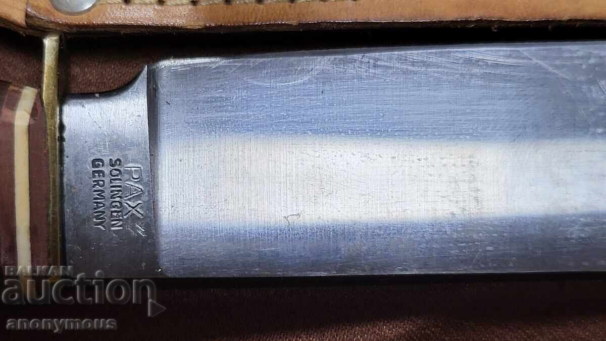 Κυνηγετικό μαχαίρι, σετ δύο Solingen Γερμανία - 5