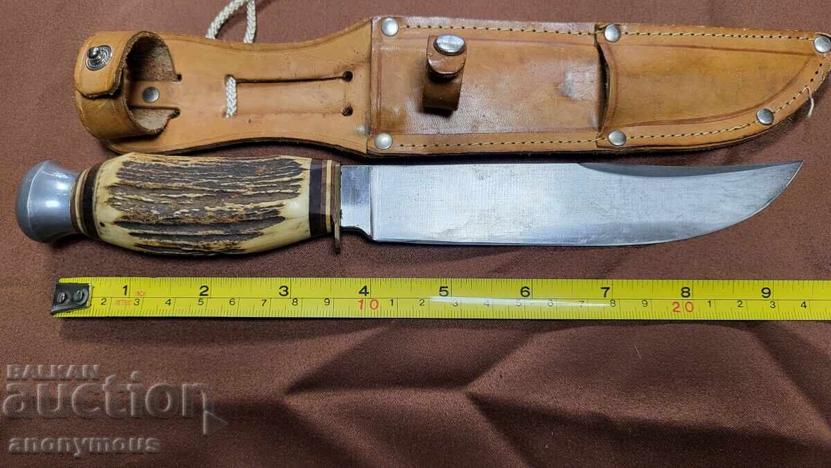 Κυνηγετικό μαχαίρι, σετ δύο Solingen Γερμανία - 6