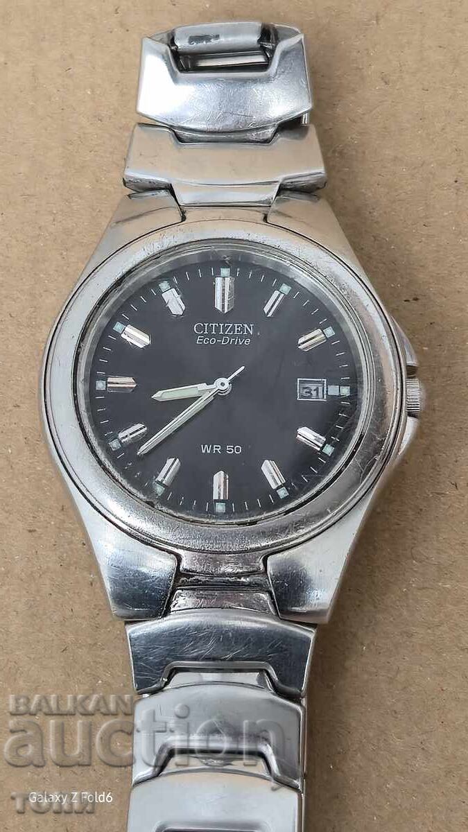 CITIZEN ECO DRIVE QUARTZ JAPAN RAR FUNCȚIONEAZĂ FĂRĂ GARANȚIE BZC cu preț € 0.60 | 1.17 BGN