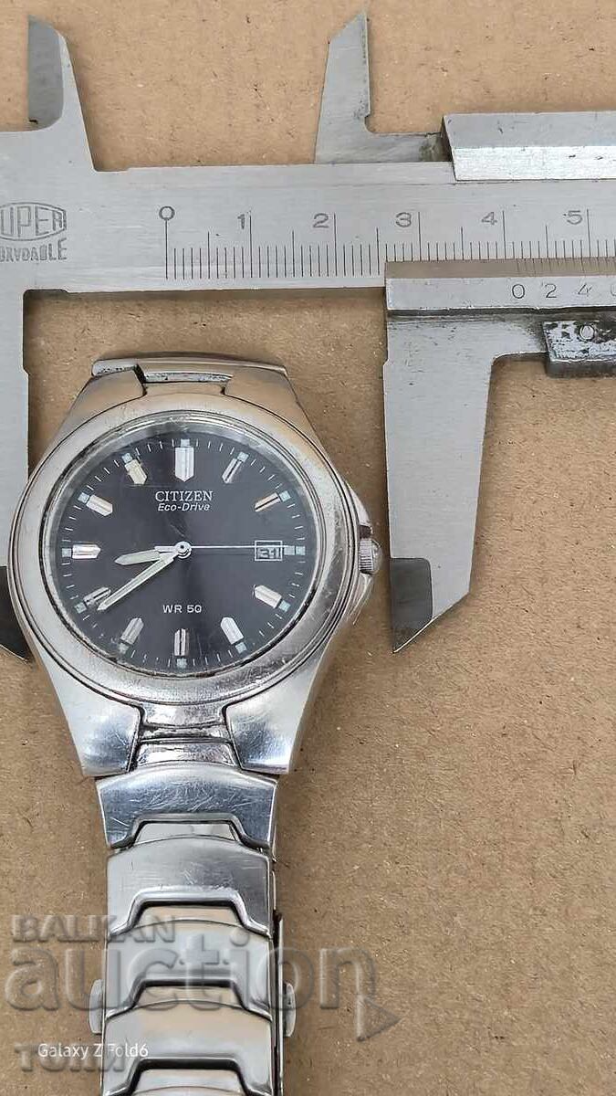 CITIZEN ECO DRIVE QUARTZ JAPAN RAR FUNCȚIONEAZĂ FĂRĂ GARANȚIE BZC - 6
