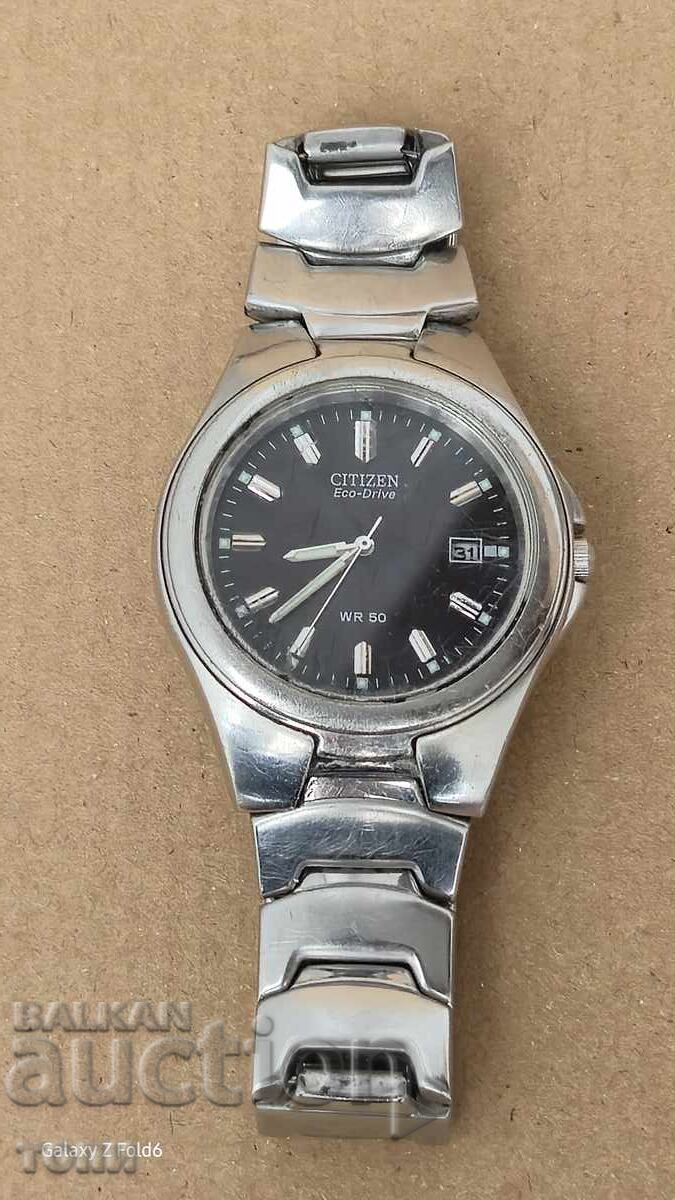 CITIZEN ECO DRIVE QUARTZ JAPAN RAR FUNCȚIONEAZĂ FĂRĂ GARANȚIE BZC
