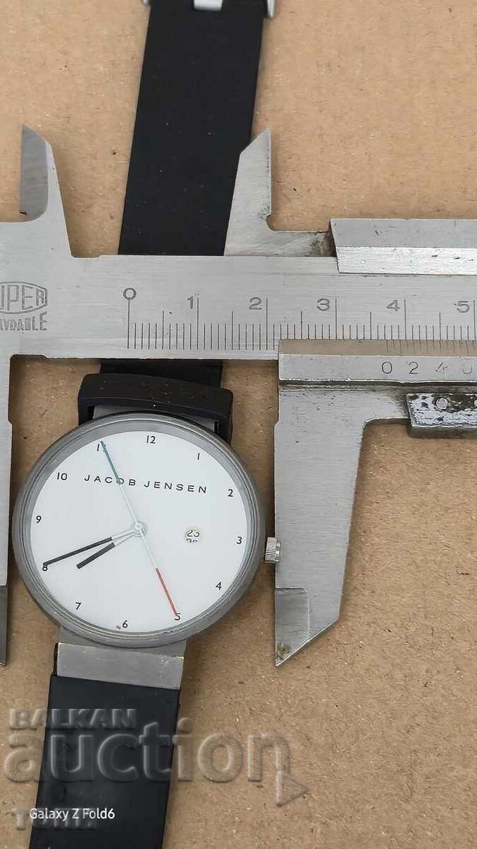 JACOB JENSEN QUARTZ SWISS MADE ΣΠΑΝΙΟ ΔΕΝ ΞΕΡΩ ΑΝ ΛΕΙΤΟΥΡΓΕΙ BZC - 5