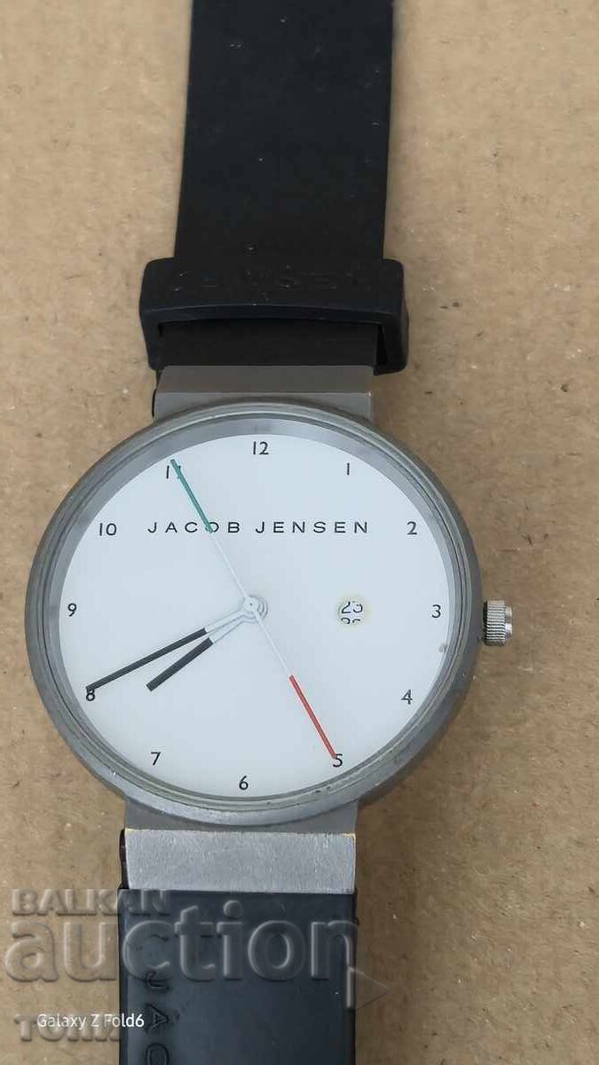 JACOB JENSEN QUARTZ SWISS MADE ΣΠΑΝΙΟ ΔΕΝ ΞΕΡΩ ΑΝ ΛΕΙΤΟΥΡΓΕΙ BZC