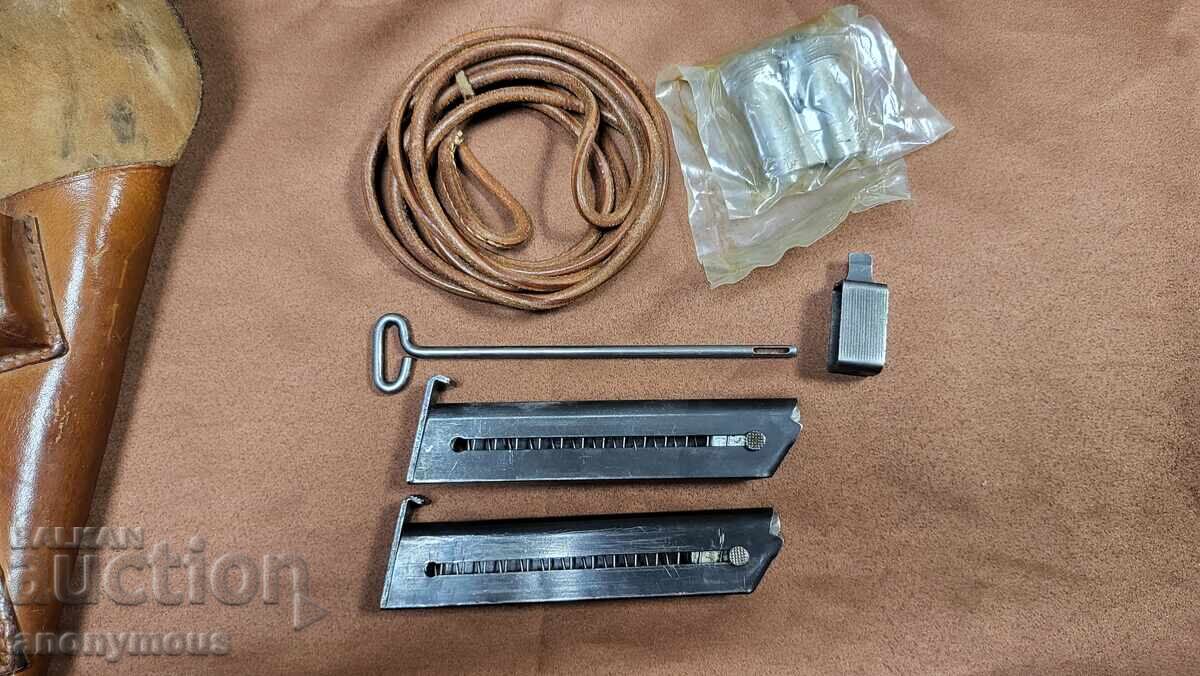 Δημοπρασία Kozhen kobur za Lakhti m40 finlandski Luger P08 pŭlen komplekt Δημοπρασία Kozhen kobur za Lakhti m40 finlandski Luger P08 pŭlen komplekt