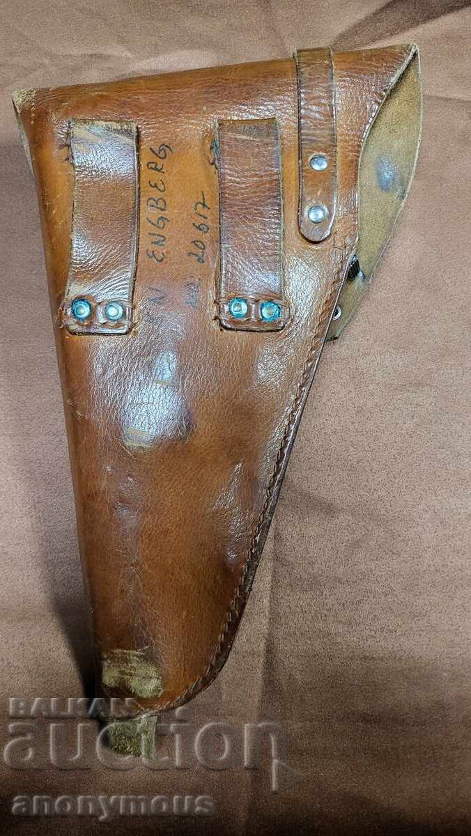 Παράδοση Kozhen kobur za Lakhti m40 finlandski Luger P08 pŭlen komplekt Παράδοση Kozhen kobur za Lakhti m40 finlandski Luger P08 pŭlen komplekt