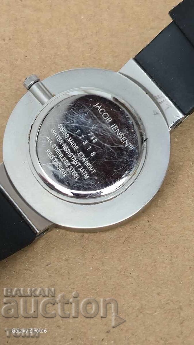 Livrarea JACOB JENSEN QUARTZ SWISS MADE RAR NU ȘTIU DACĂ FUNCȚIONEAZĂ BZC Livrarea JACOB JENSEN QUARTZ SWISS MADE RAR NU ȘTIU DACĂ FUNCȚIONEAZĂ BZC
