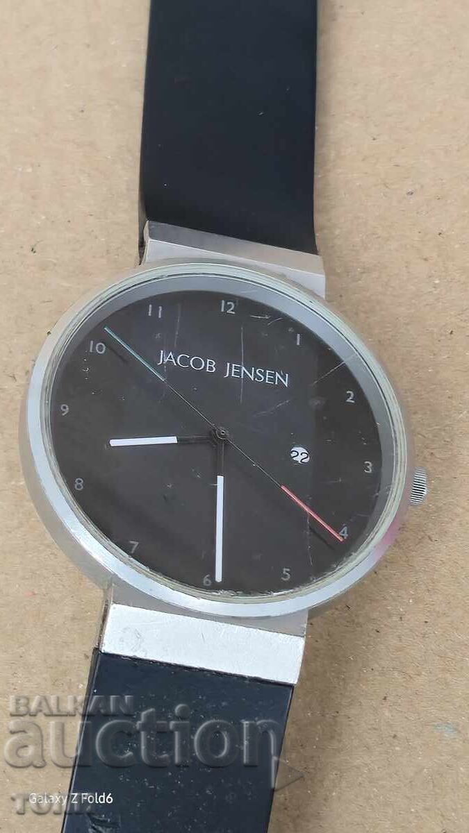 JACOB JENSEN QUARTZ SWISS MADE RAR NU ȘTIU DACĂ FUNCȚIONEAZĂ BZC JACOB JENSEN QUARTZ SWISS MADE RAR NU ȘTIU DACĂ FUNCȚIONEAZĂ BZC