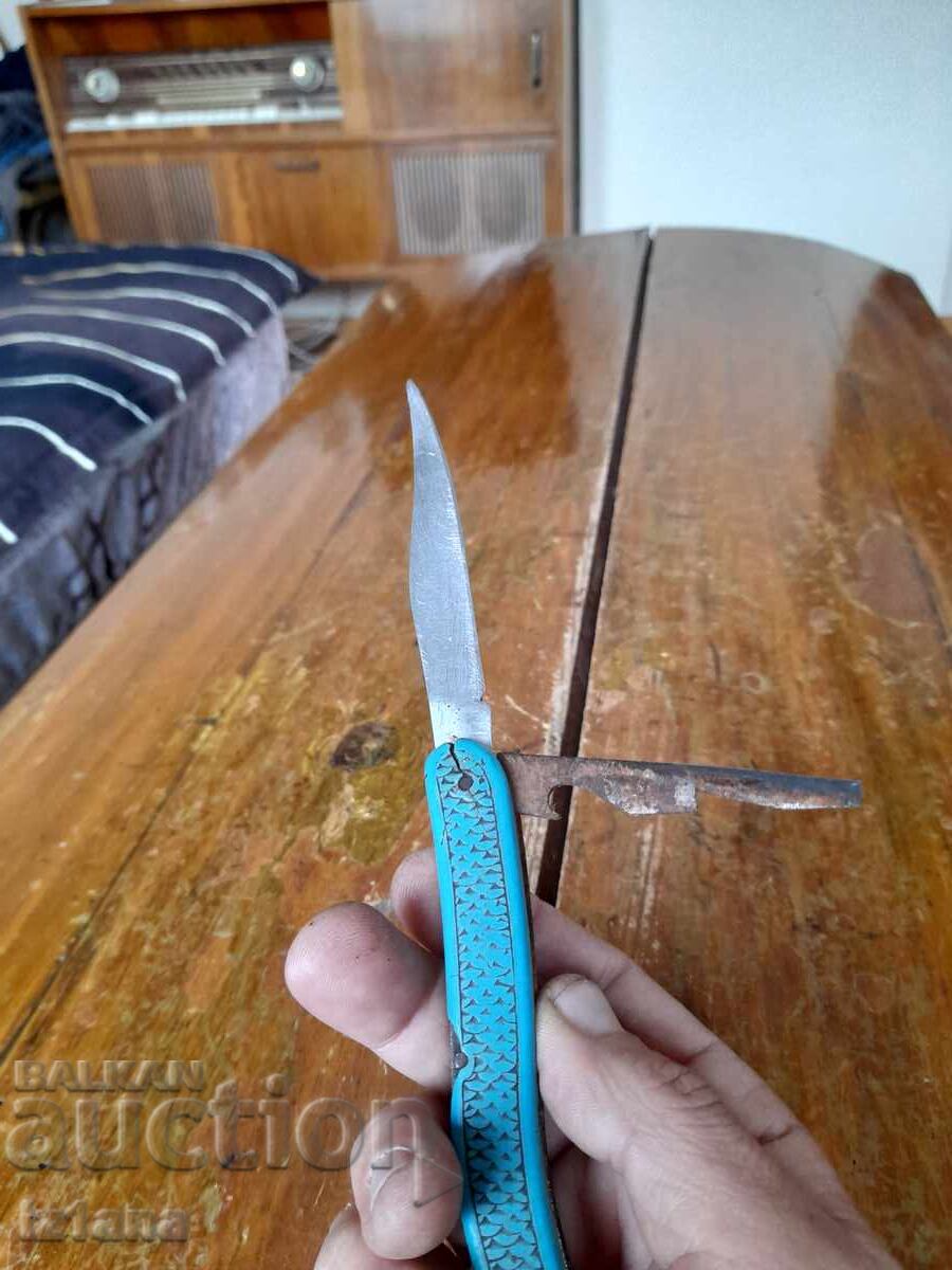 Cuțit de buzunar vechi, lamă, lamă - 6 Cuțit de buzunar vechi, lamă, lamă - 6