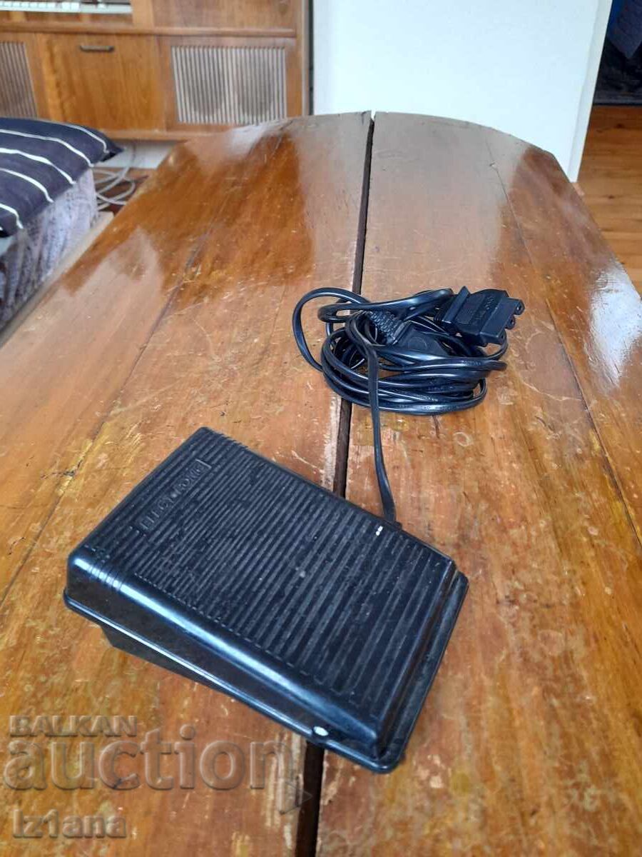 Old sewing machine pedal