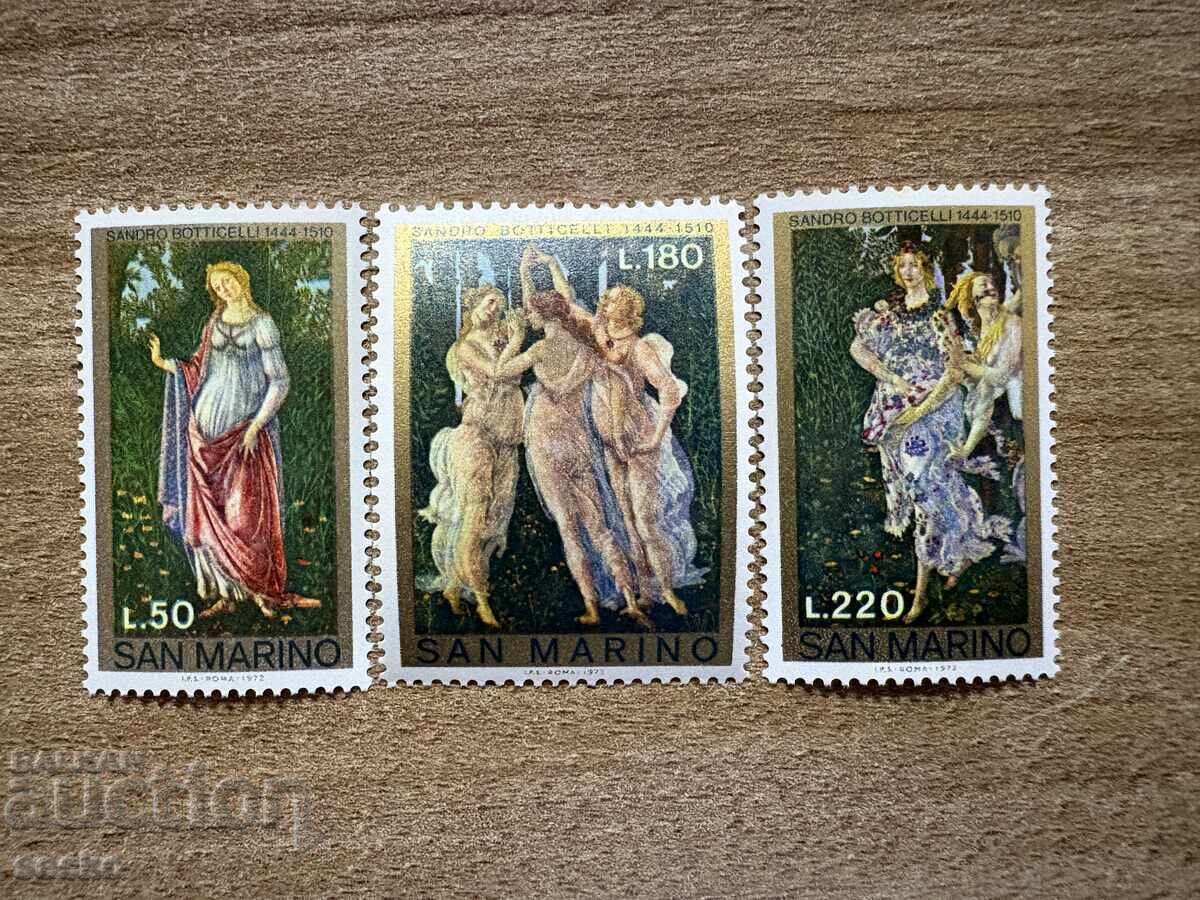 Σαν Μαρίνο - Γραμματόσημα (1972) MNH