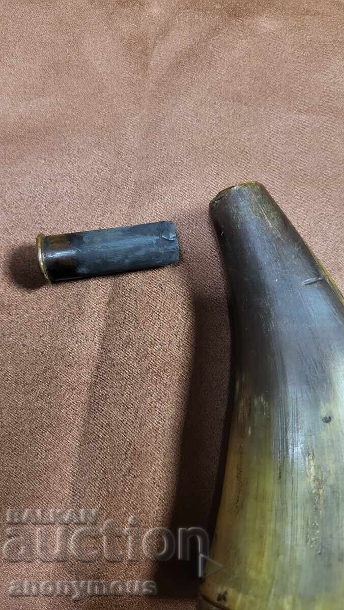 Барутник, барутница от рог 1 - 5