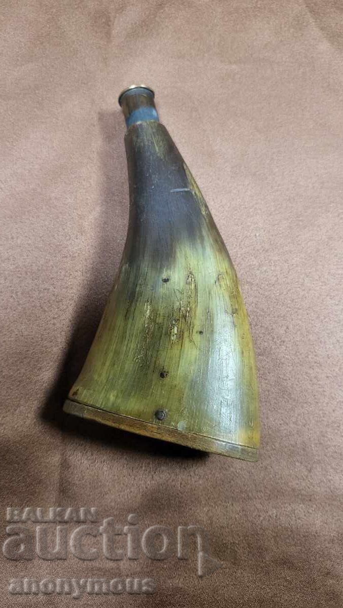 Барутник, барутница от рог 1