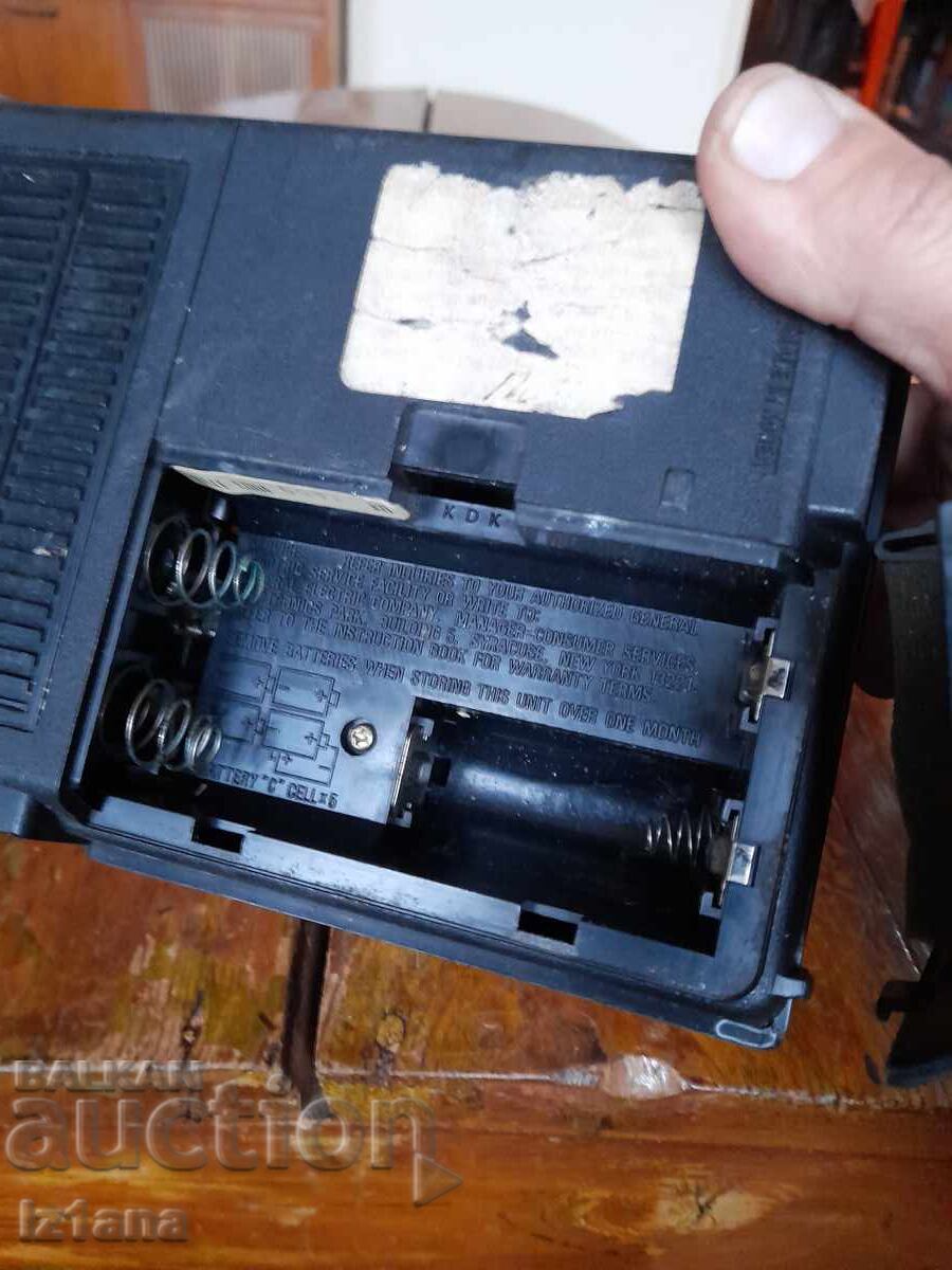 Стар касетофон General Electric 3-5105G - 7