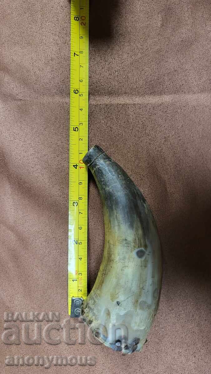 Barutniță, barutniță din corn 3 - 7 Barutniță, barutniță din corn 3 - 7