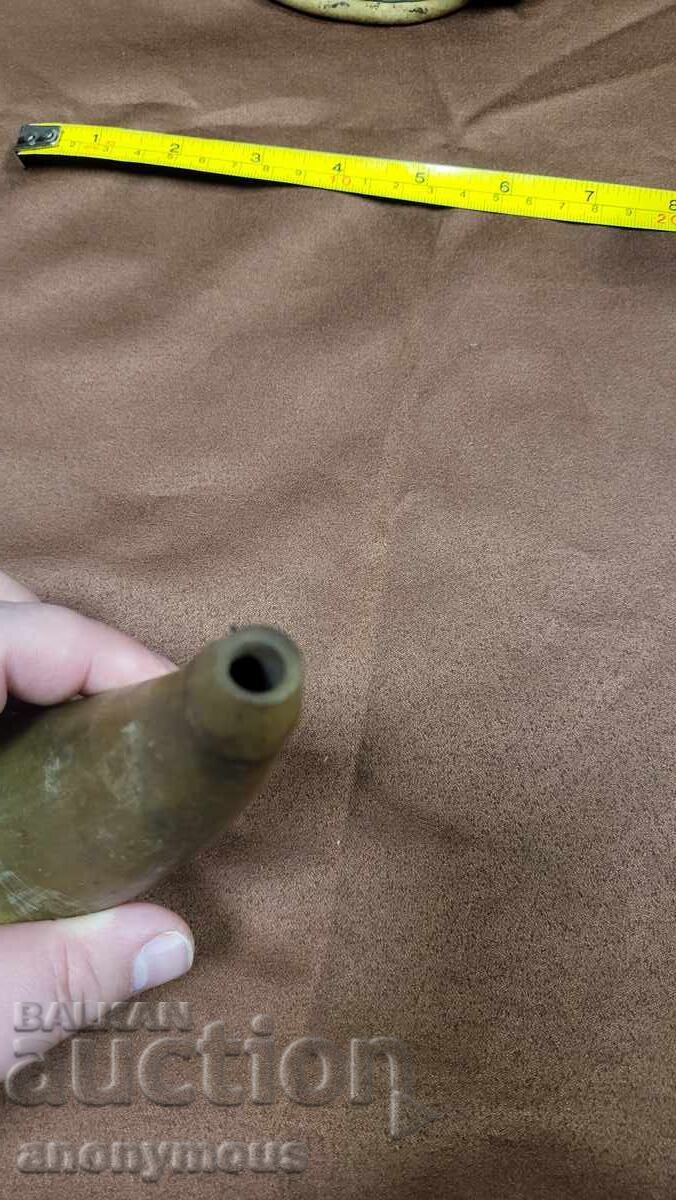 Барутник, барутница от рог 6 - 6