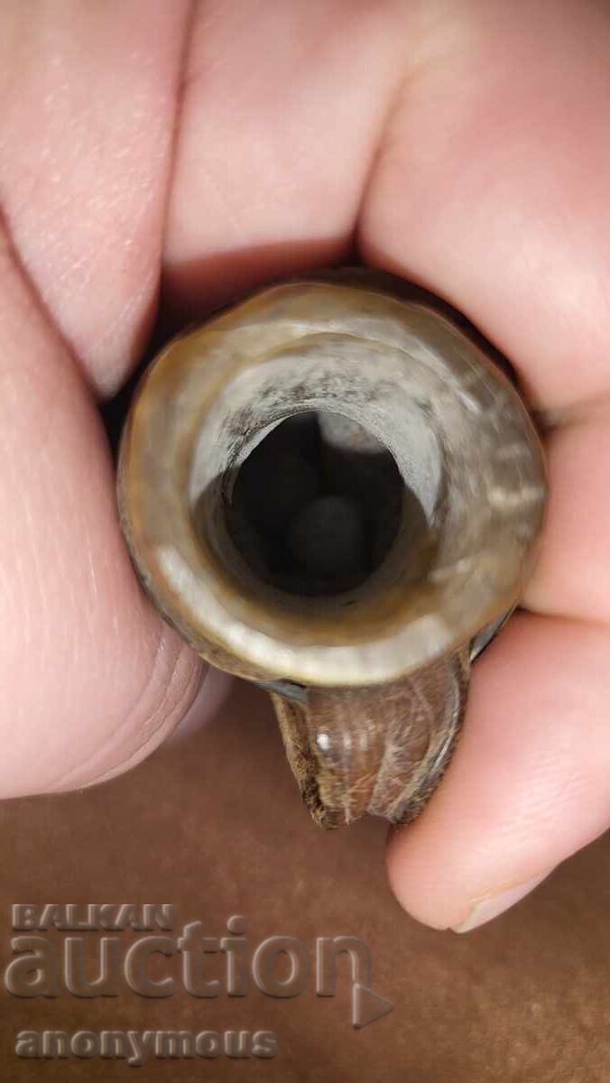 Pungă, cartușer, barutnic, barutniță piele 3 - 5