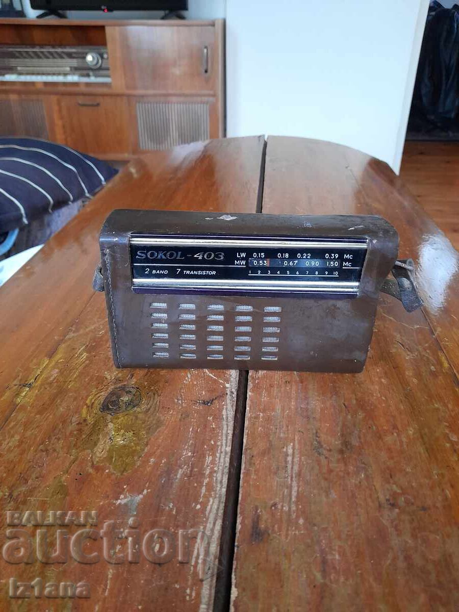Radio vechi, receptor radio Sokol, Sokol 403 Radio vechi, receptor radio Sokol, Sokol 403