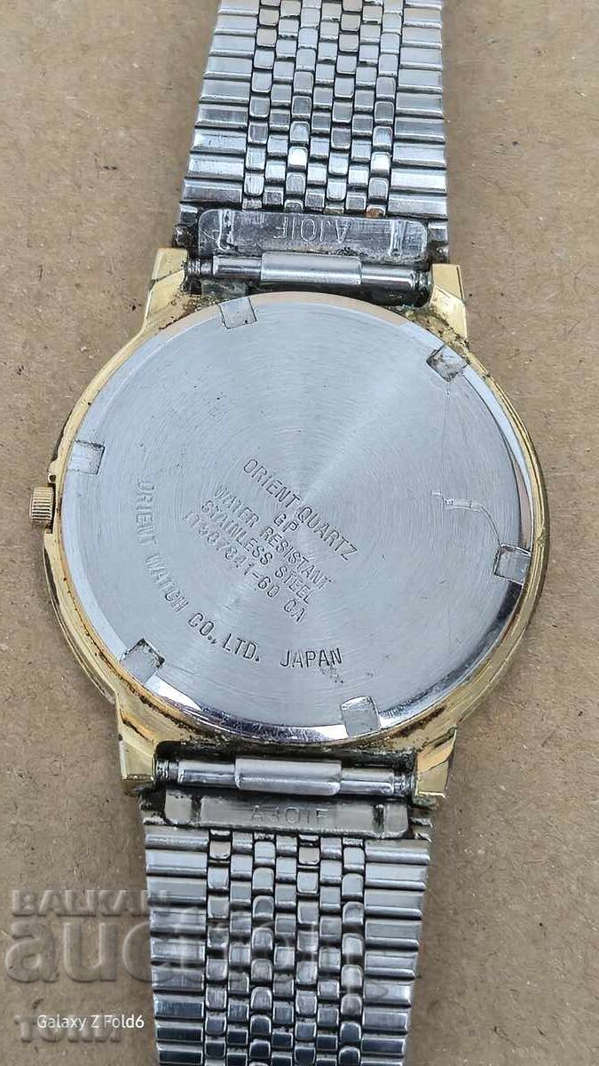 Auction  ORIENT QUARTZ JAPAN RARE, I DON'T KNOW IF IT WORKS, BZTC!!!!