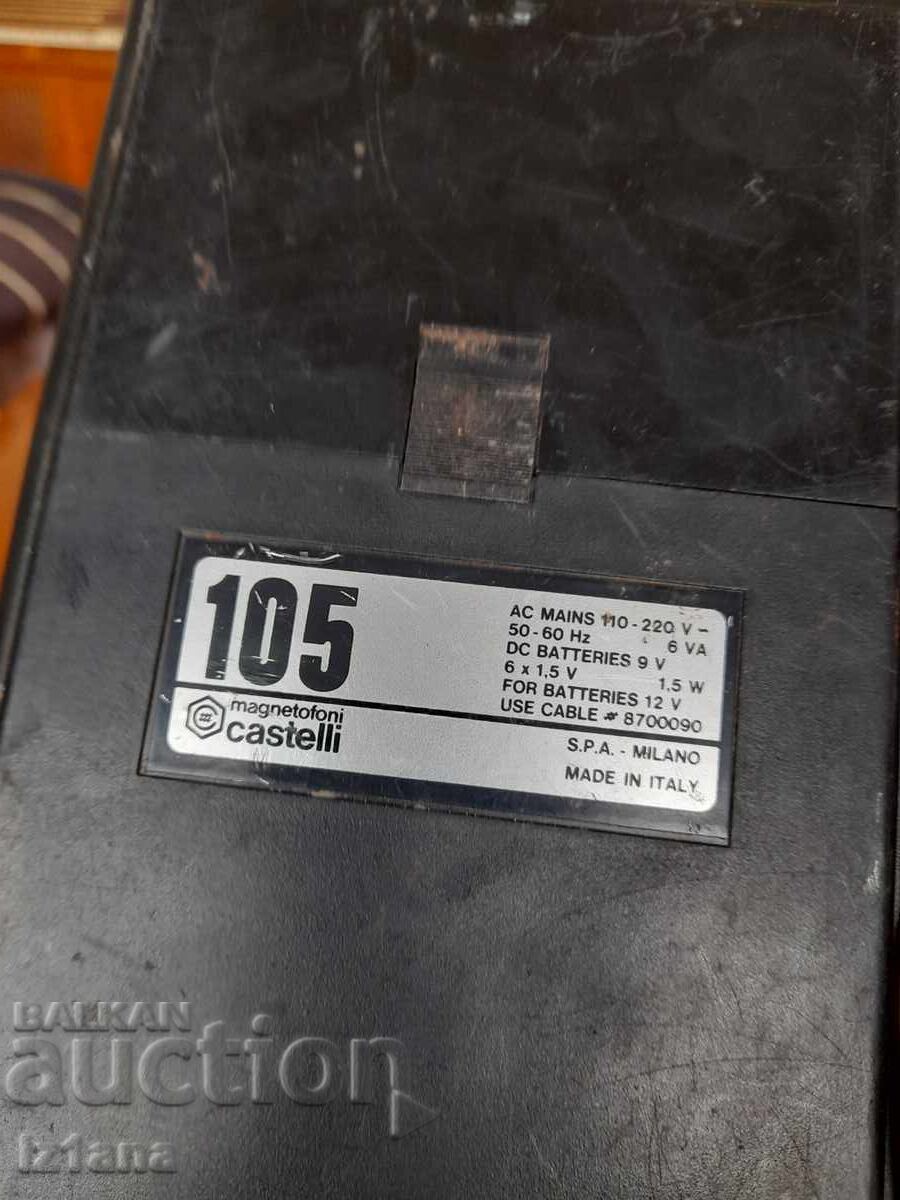 Vechi casetofon Castelli 105 - 6