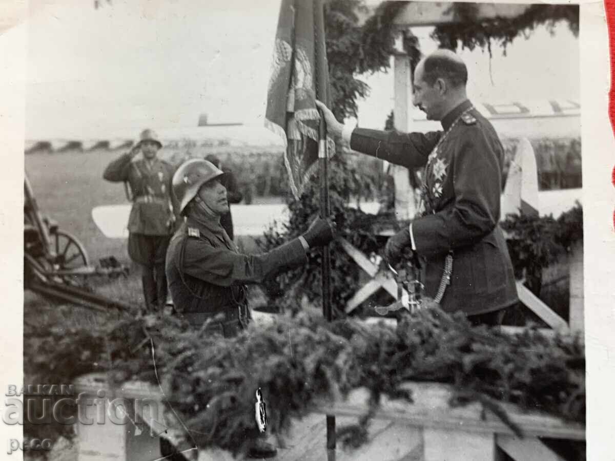 Țar Boris fotografie veche format mic