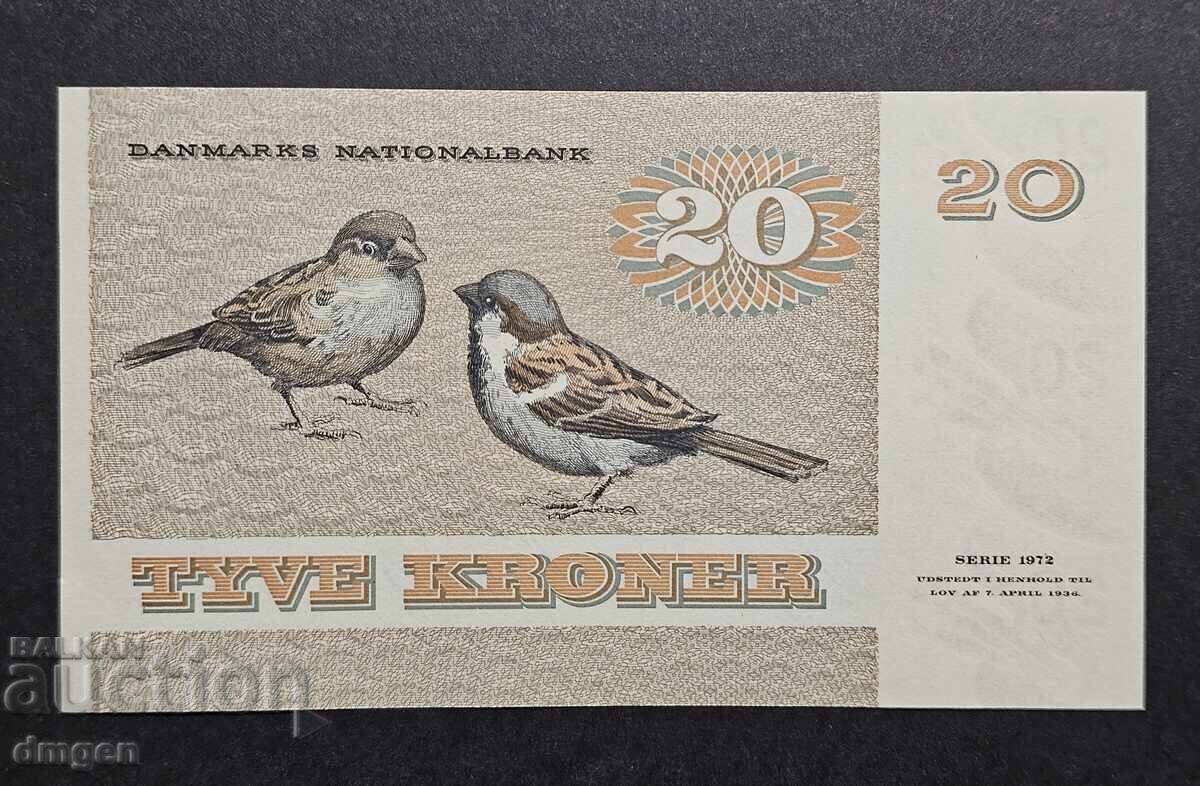 20 крони Дания 1979 UNC с цена € 14.00 | 27.38 лв.