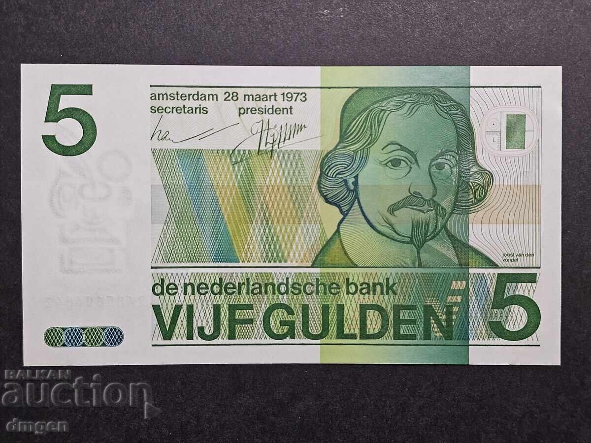 5 guldeni Olanda 1973 UNC 5 guldeni Olanda 1973 UNC