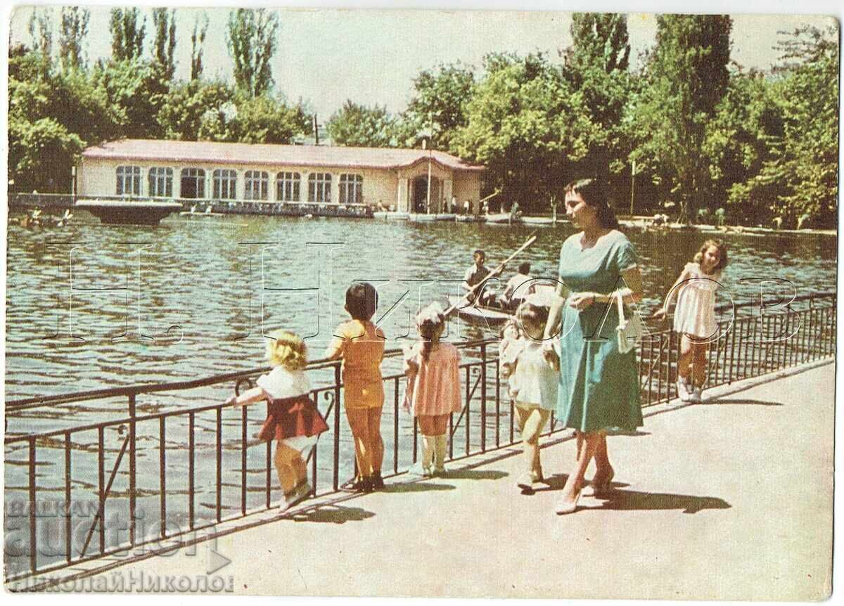 OLD POSTCARD PLOVDIV FROM FREEDOM PARK E738