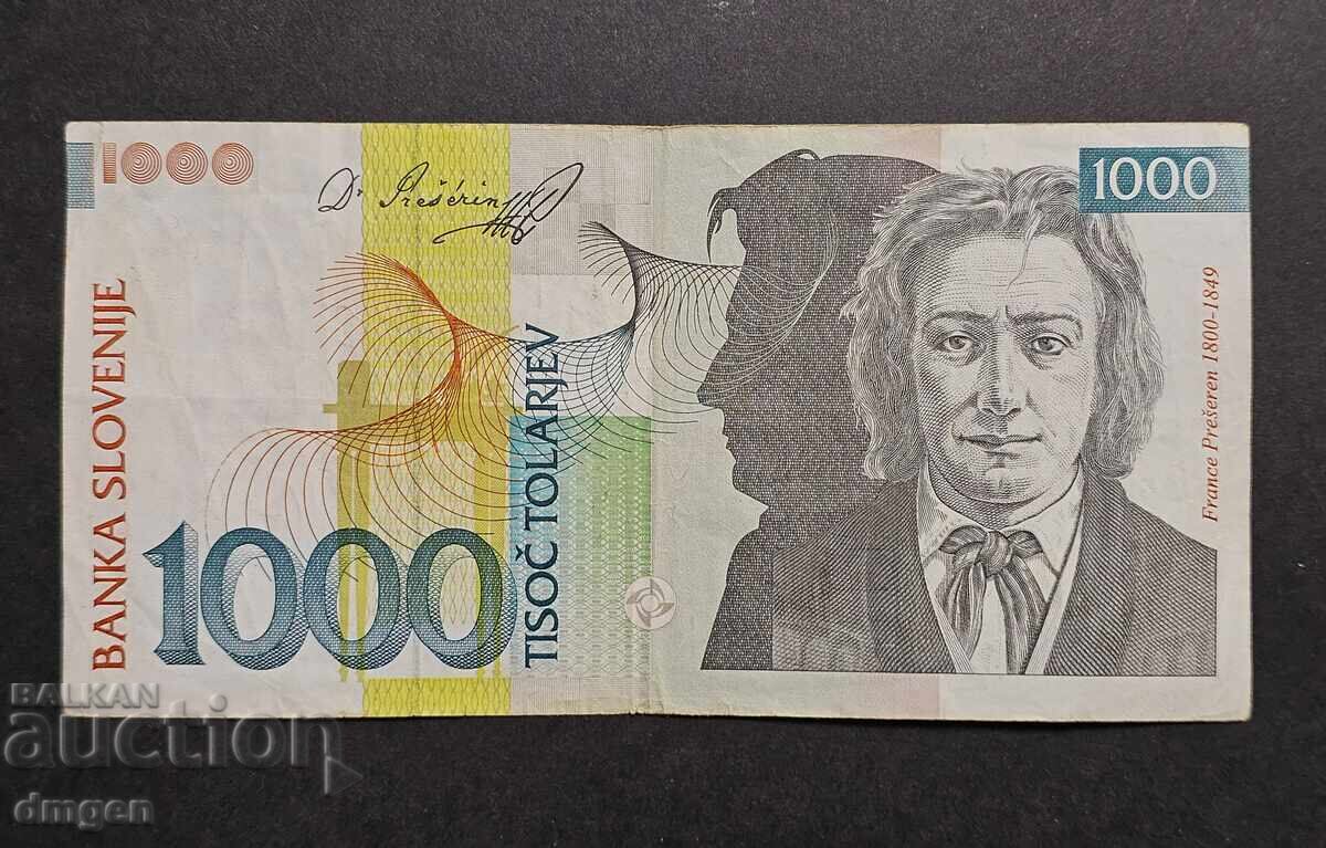 1000 tolar Slovacia 1993 1000 tolar Slovacia 1993
