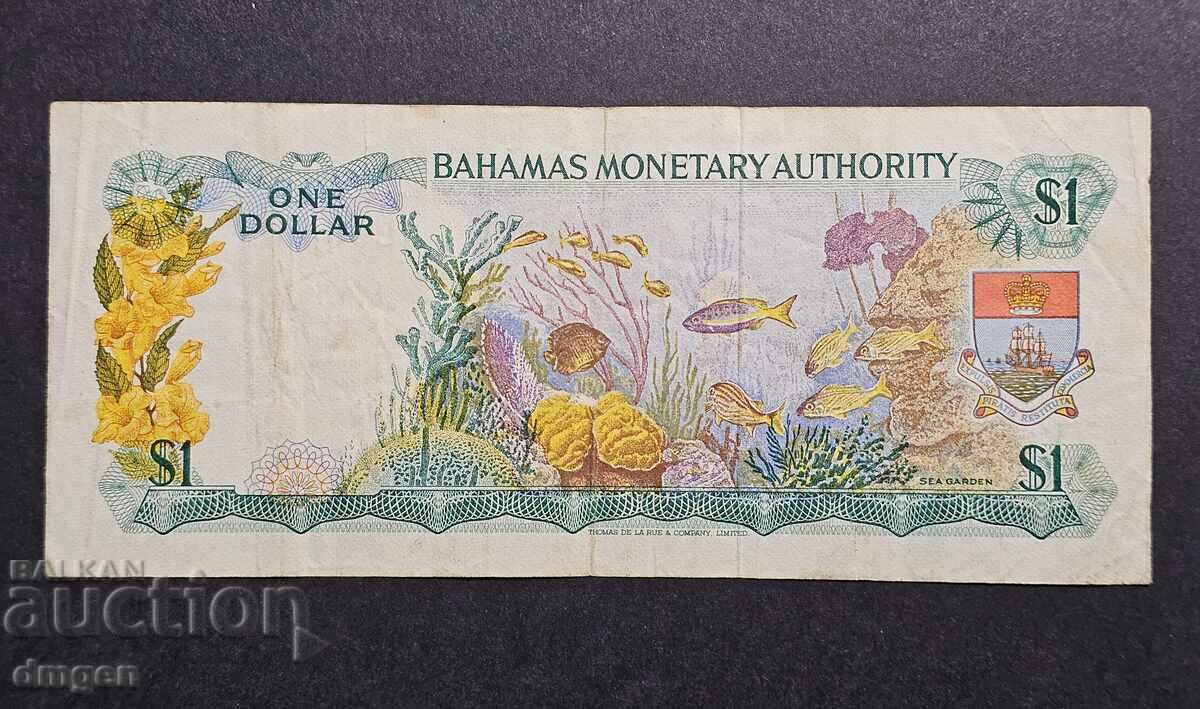 1 dolar Bahami 1968 cu preț € 13.00 | 25.43 BGN 1 dolar Bahami 1968 cu preț € 13.00 | 25.43 BGN